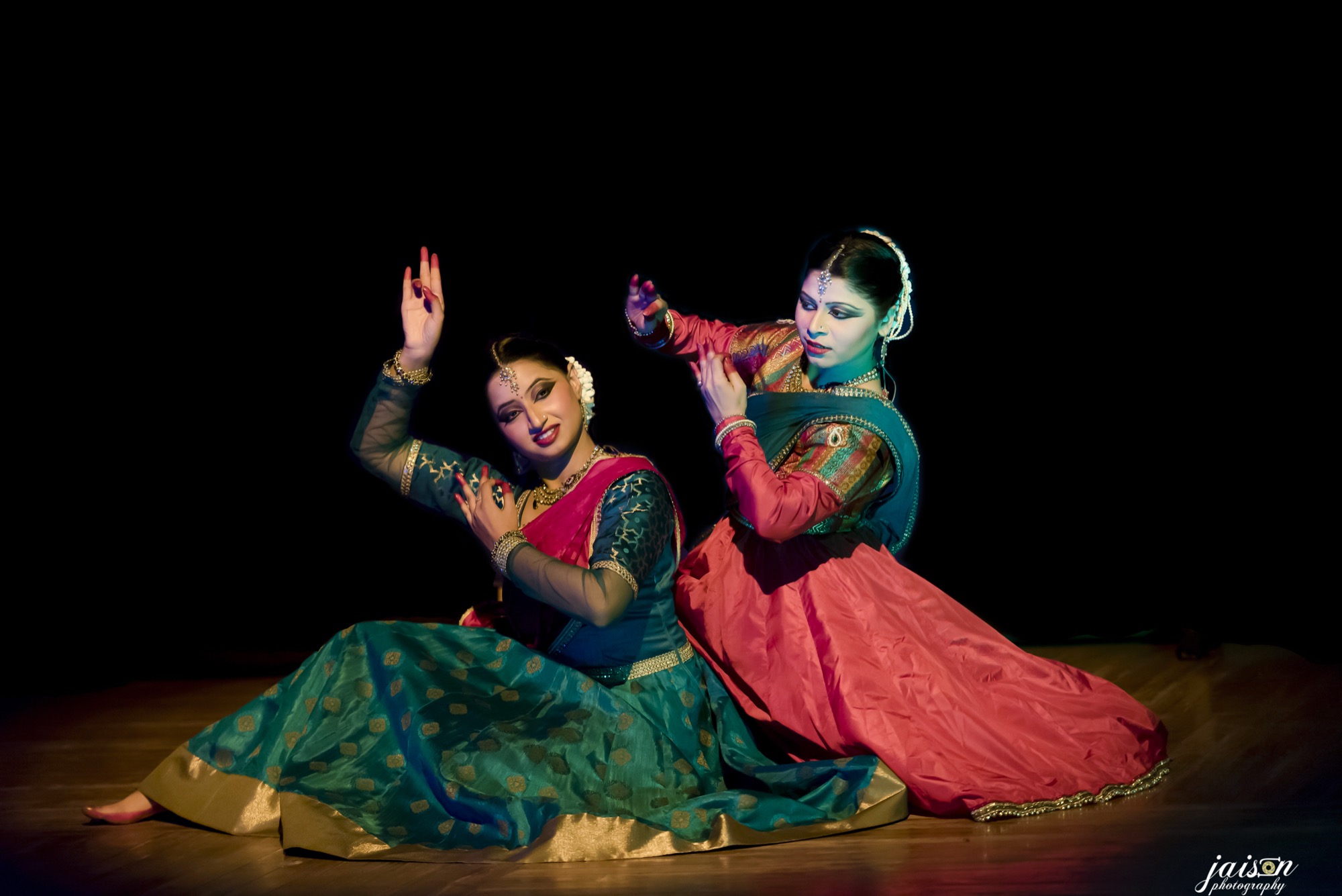Kathak duet — in performance