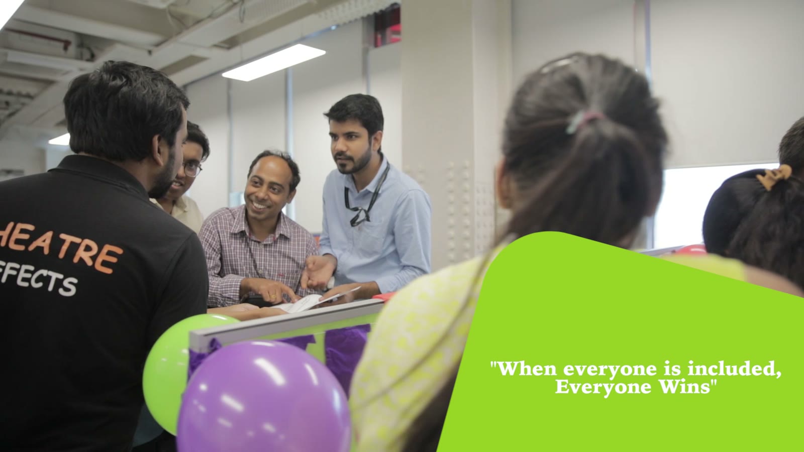 Marico floor activation — Day One